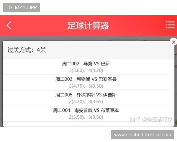 混合过关比分计算器足球即时比分避坑指南 大赛预热必看 混合过关比分计算器足球即时比分避坑指南 大赛预热必看